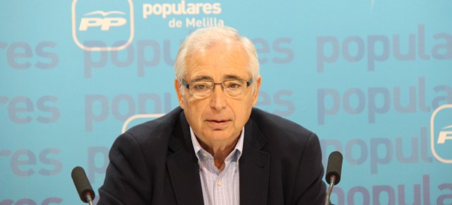 Juan José Imbroda, Presidente Regional del PP de Melilla.