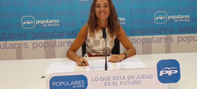 Esther Donoso - Secretaria de Comunicación del PP de Melilla.