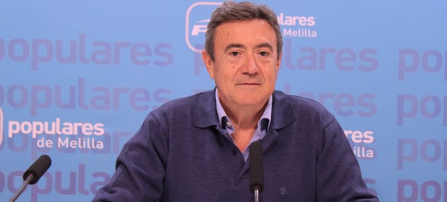 José Manuel Calzado. Secretario del Área de Educación del PP de Melilla.