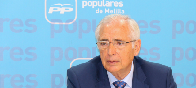 Juan José Imbroda, Presidente Regional del PP de Melilla