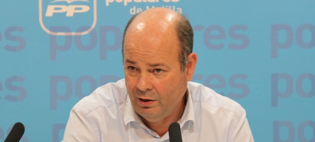 Daniel Conesa, Portavoz del PP de Melilla en la Asamblea.