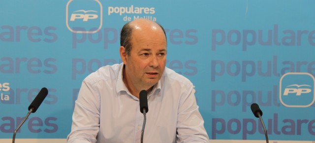 Daniel Conesa, Portavoz del PP de Melilla en la Asamblea.