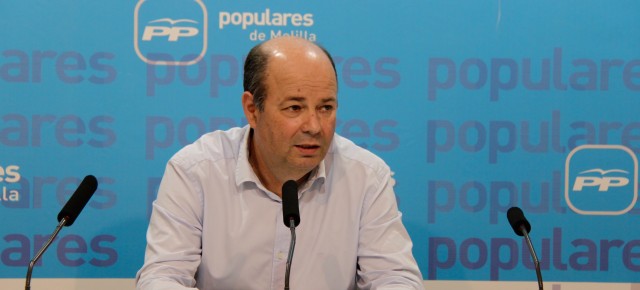 Daniel Conesa, Portavoz del PP de Melilla en la Asamblea.