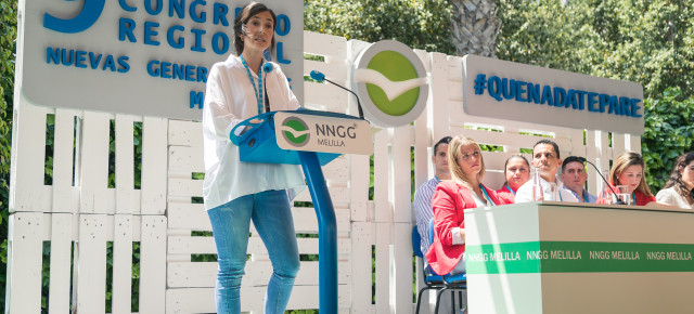 Marta Fdez De Castro, presidenta regional de NNGG de Melilla. 