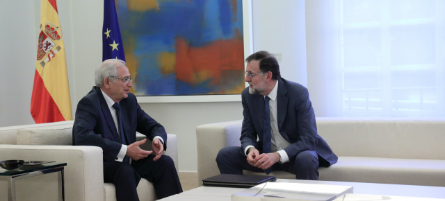 Rajoy recibe a Imbroda en La Moncloa 