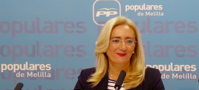 Mª Carmen Dueñas, Senadora y Secretaria Regional del PP de Melilla.