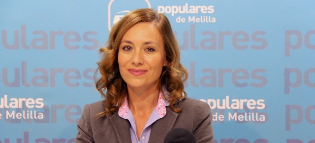 Mª Ángeles Gras. Secretaria de Comunicación del PP de Melilla.