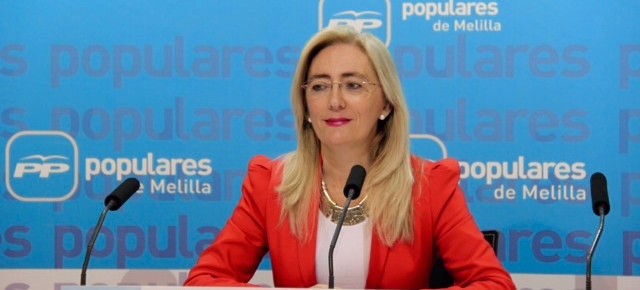 Mª del Carmen Dueñas. Senadora y Secretaria Regional del PP de Melilla.