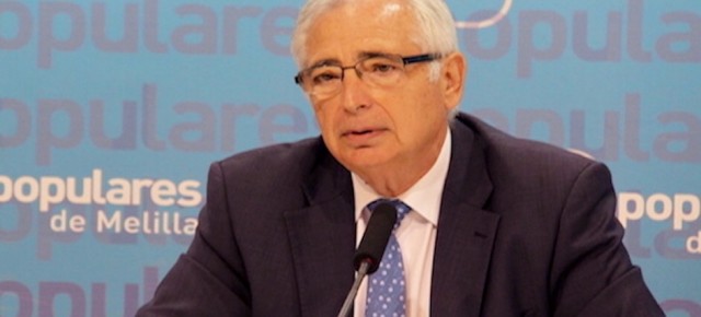 Juan José Imbroda, Presidente Regional del PP de Melilla.