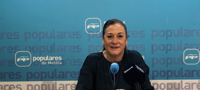 Cristina Rivas, secretaria de Comunicación del PP de Melilla. 