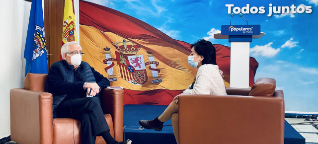 Juan José Imbroda, presidente regional del PP de Melilla y Senador en una entrevista a Cadena Ser Melilla.
