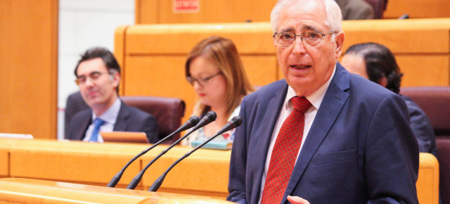 Juan José Imbroda, senador y presidente regional del PP de Melilla y de la Ciudad Autónoma.