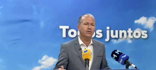 Miguel Marín, secretario general del PP de Melilla y portavoz del Grupo Popular en la Asamblea. 