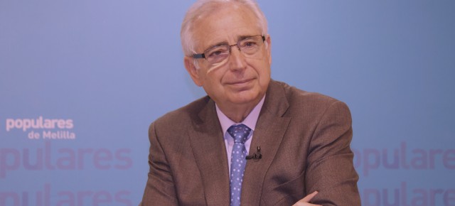 Juan José Imbroda, Presidente Regional del PP de Melilla.