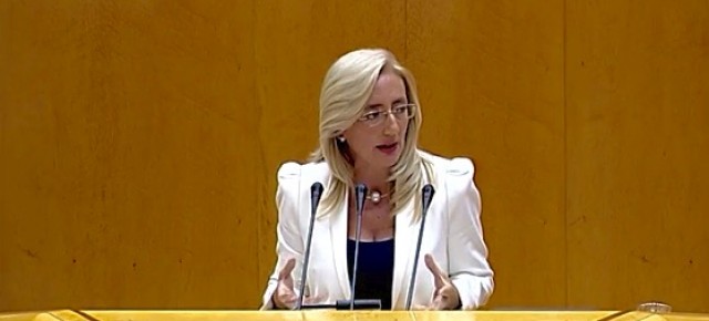 Mª. Carmen Dueñas, Senadora y Secretaria Regional del PP de Melilla.