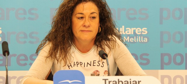 Cristina Rivas. Secretaria de Comunicación del PP de Melilla