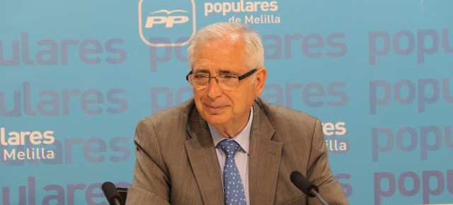 Juan José Imbroda. Presidente Regional del PP de Melilla.