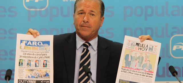 Miguel Marín. Coordinador de Campaña Electoral del PP de Melilla.