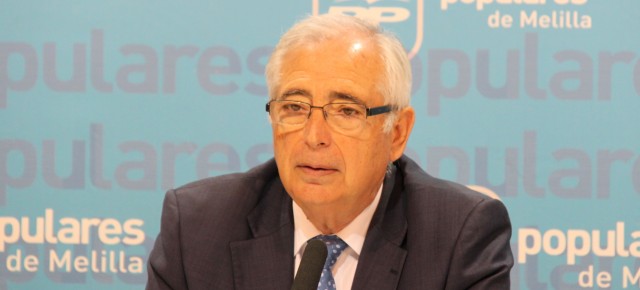 Juan José Imbroda. Presidente Regional del PP de Melilla