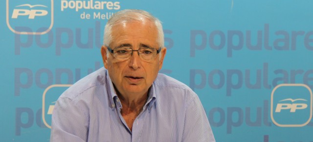 Juan José Imbroda, Presidente Regional del PP de Melilla.