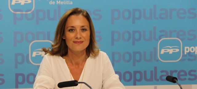 Mª Ángeles Gras. Secretaria de Comunicación del PP de Melilla.