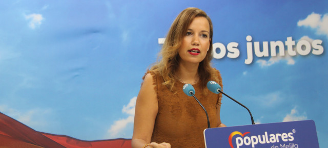 Isabel Moreno, secretaria de Estudios y Programas del PP de Melilla. 