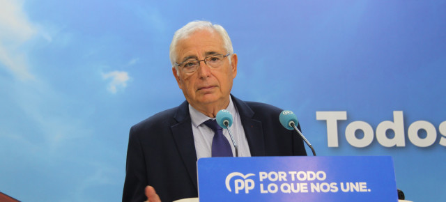 Juan José Imbroda, presidente regional del PP de Melilla y candidato número uno al Senado.