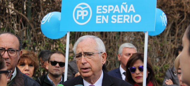Juan José Imbroda, Presidente Regional y candidato al Senado del PP de Melilla.