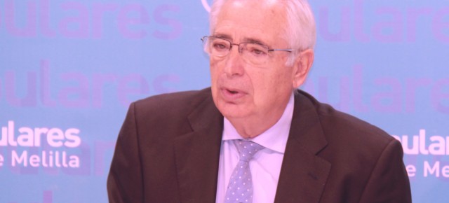 Juan José Imbroda. Presidente Regional del PP de Melilla.