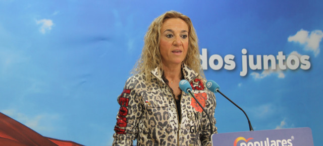 Esther Donoso, secretaria de Comunicación del PP de Melilla. 