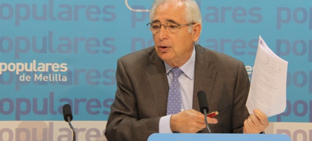 Juan José Imbroda, Presidente Regional del PP de Melilla.