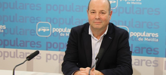 Daniel Conesa, Portavoz del Partido Popular en la Asamblea de Melilla.
