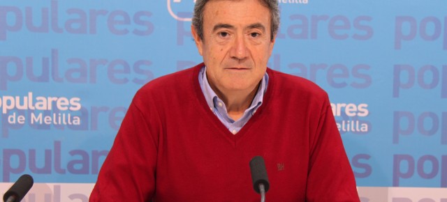 José Manuel Calzado. Secretario del Área de Educación del PP de Melilla.