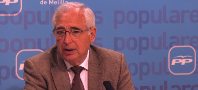 Juan José Imbroda. Presidente Regional del PP de Melilla.
