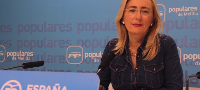 Mª del Carmen Dueñas, Diputada y Secretaria Regional del PP de Melilla.