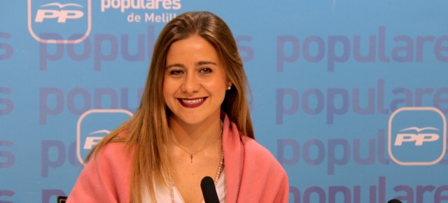Sofía Acedo, Senadora y Presidenta Regional de NNGG del PP de Melilla.