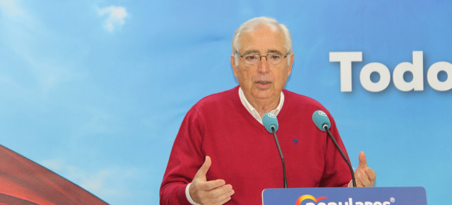 Juan José imbroda, presidente regional del PP de Melilla. 