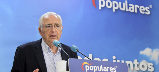 Juan José Imbroda, presidente regional del PP de Melilla y Senador. 