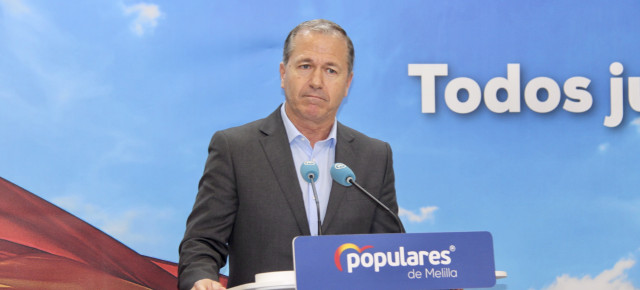 Miguel Marín, secretario general del PP de Melilla y portavoz del Grupo Popular en la Asamblea. 