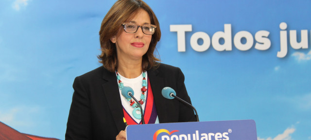 Fadela Mohatar, secretaria de Cultura del PP de Melilla y diputada local 