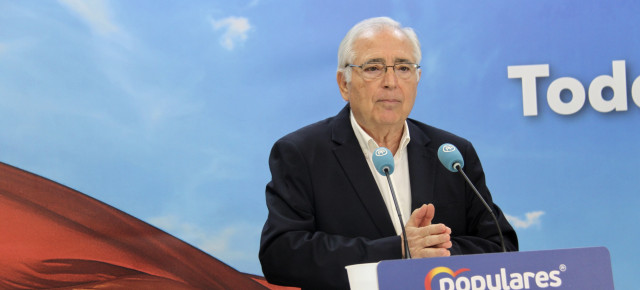 Juan José Imbroda, presidente regional del PP de Melilla y Senador. 