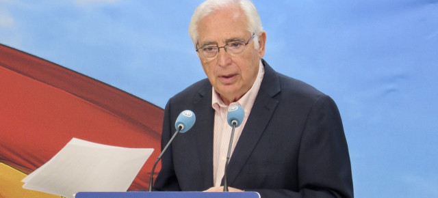 Juan José Imbroda, presidente regional del PP de Melilla y Senador. 