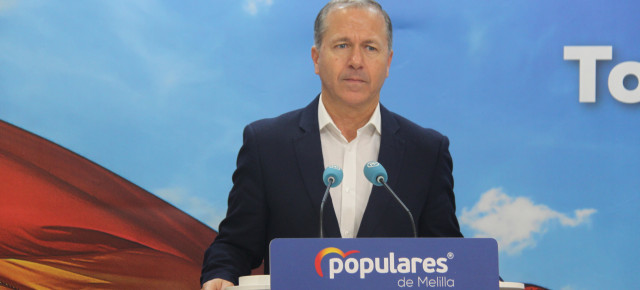 Miguel Marín, secretario general del PP de Melilla y Portavoz del Grupo Popular en la Asamblea. 
