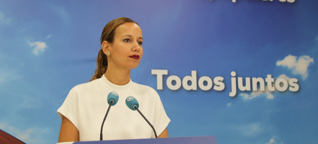 Isabel Moreno, diputada local del PP de Melilla en la Asamblea. 
