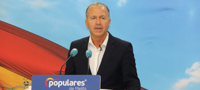 Miguel Marín, secretario general del PP de Melilla. 