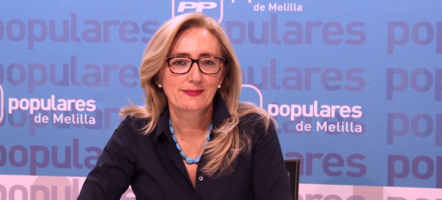 Mª del Carmen Dueñas, Diputada del Partido Popular de Melilla y Portavoz del Grupo Parlamentario Popular en el Congreso