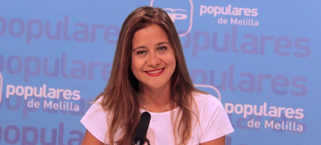 Sofia Acedo, Senadora y Presidenta Regional de NNGG del PP de Melilla. 