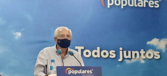 Juan José Imbroda, presidente del PP de Melilla y Senador. 