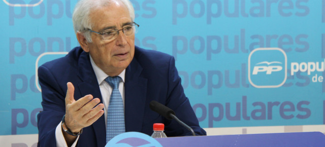Juan José Imbroda, presidente de la Ciudad Autónoma y del PP de Melilla