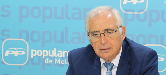 Juan José Imbroda, presidente Regional del PP de Melilla y de la Ciudad Autónoma. 
